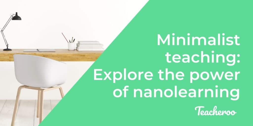 A minimalist desk - 4 minimalist methods of teaching